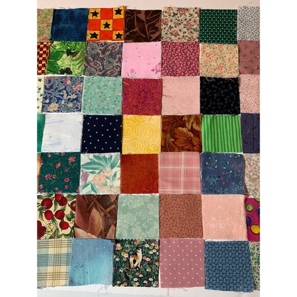 140 Pieces 2.5" Cotton Squares Quilting Fabric Bundle For Patchwork & Sewing Pro - Picture 4 of 9